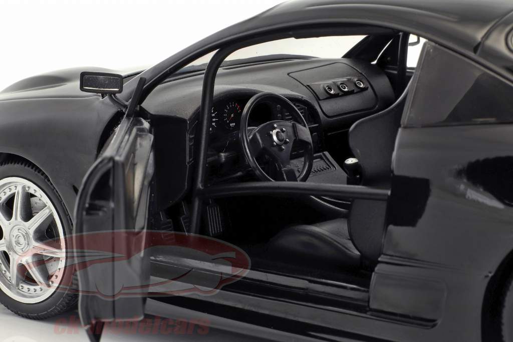 Mitsubishi Eclipse ano de construção 1995 preto 1:18 Greenlight