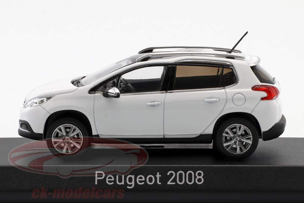 Peugeot 2008 année de construction 2013 blanc 1:43 Norev