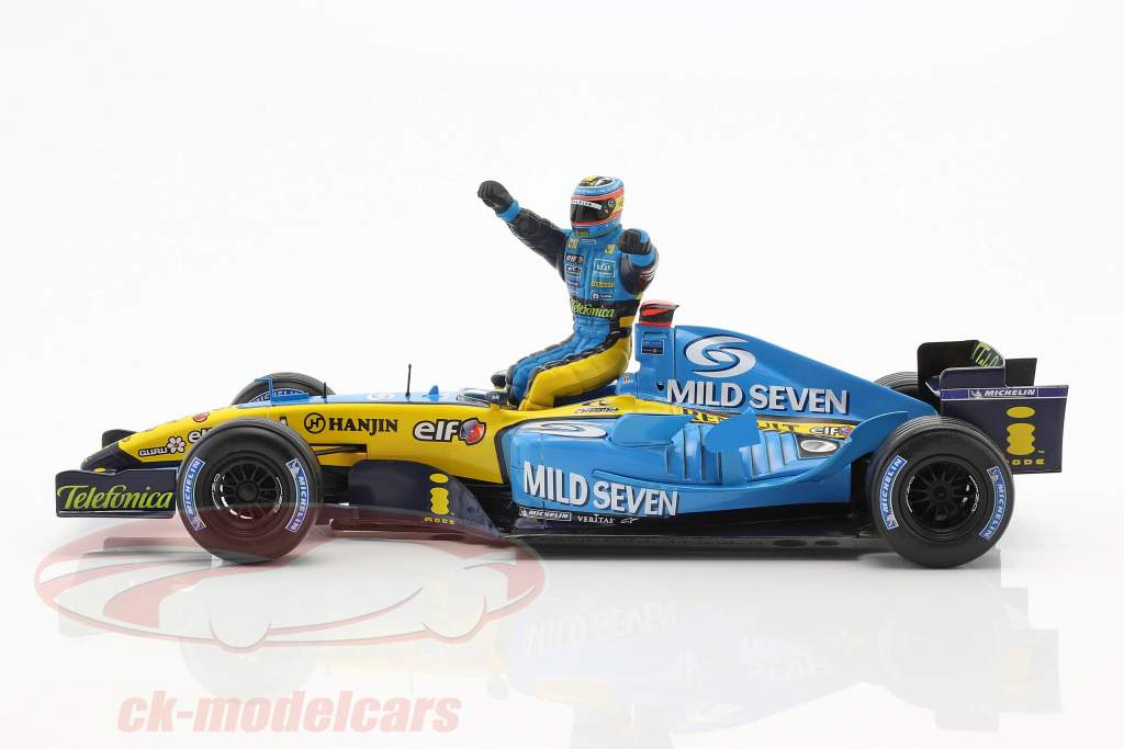 106 HOTWHEELS Fernando Alonso R25 ルノー RENAULT R25 F1 2005 CONSTRUCTOR CHAMPION ALONSO by HOT