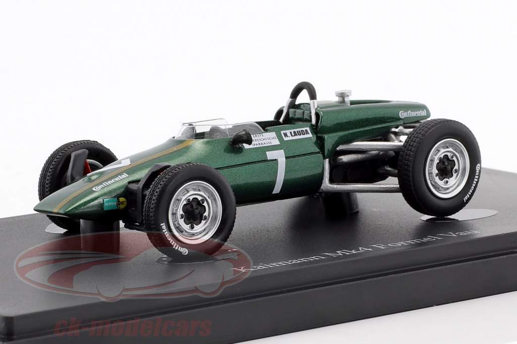 Kaimann Mk4 formel Vau #7 Niki Lauda Opførselsår 1969 grøn 1:43 AutoCult