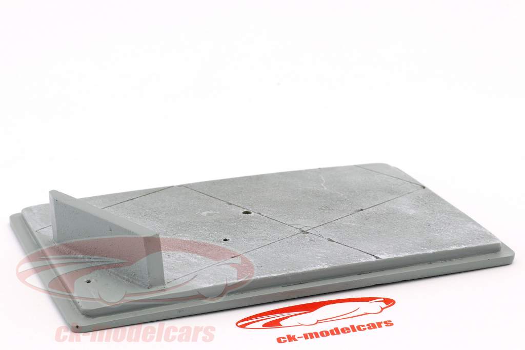 Diorama placa base hipódromo 16,5 x 10,5 cm