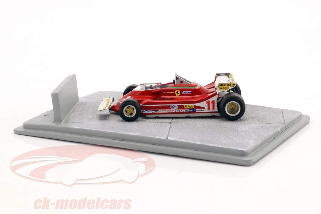 Diorama placa base hipódromo 16,5 x 10,5 cm