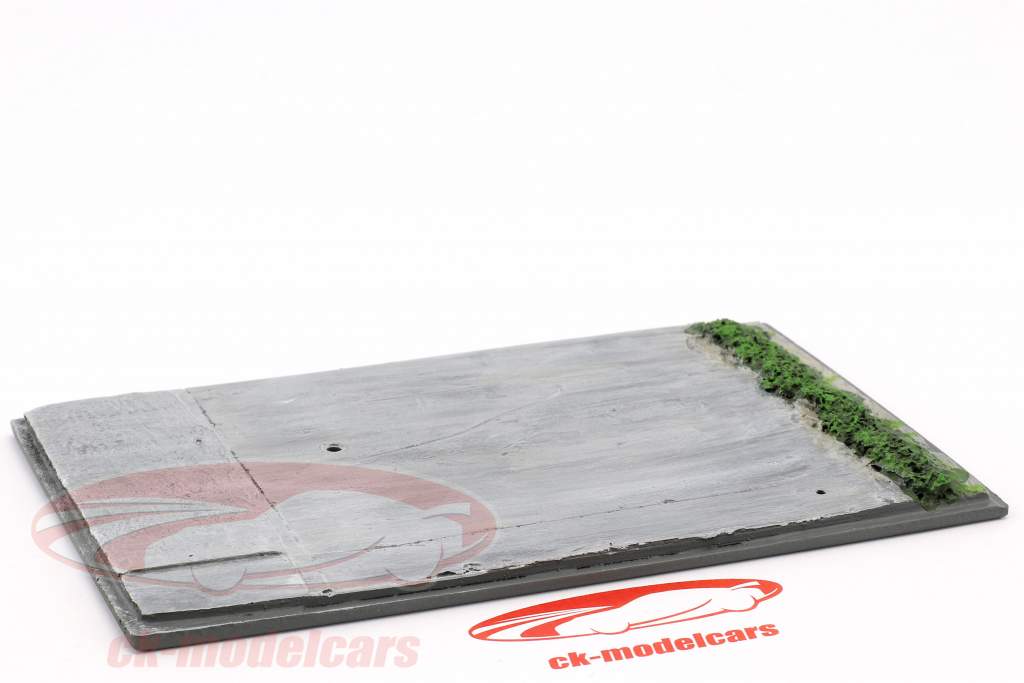 Diorama ベースプレート 走路 16,5 x 10,5 cm