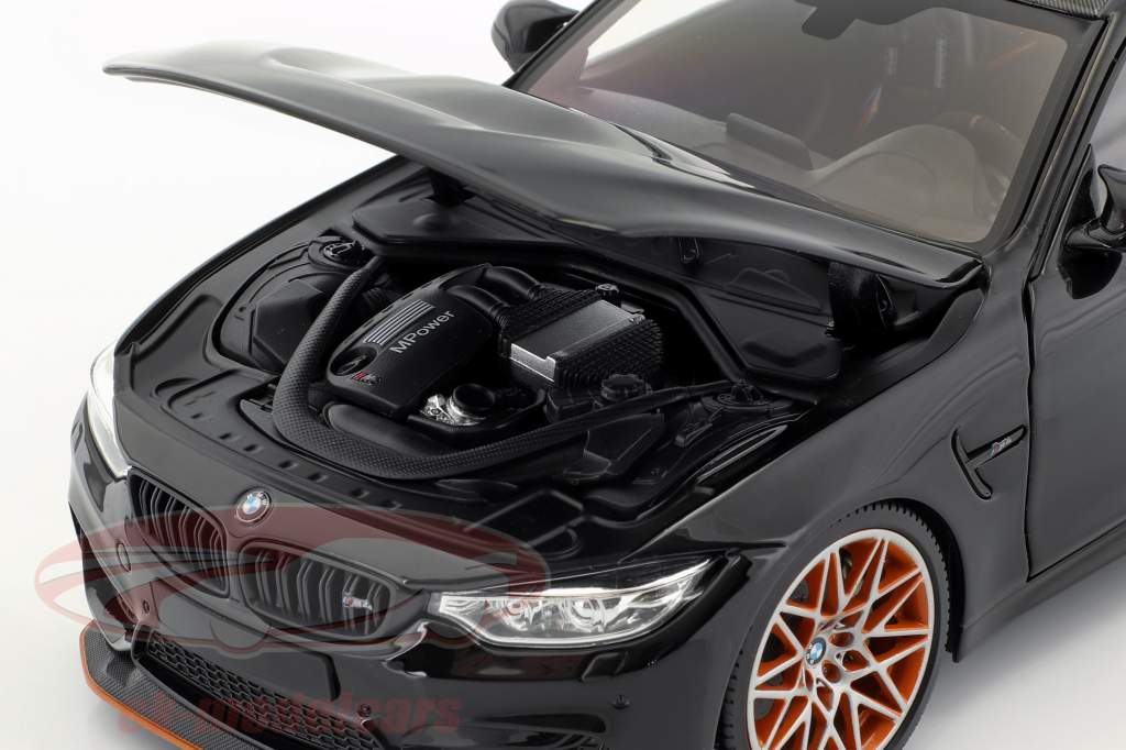 BMW M4 GTS Opførselsår 2016 sort metallisk 1:18 Minichamps