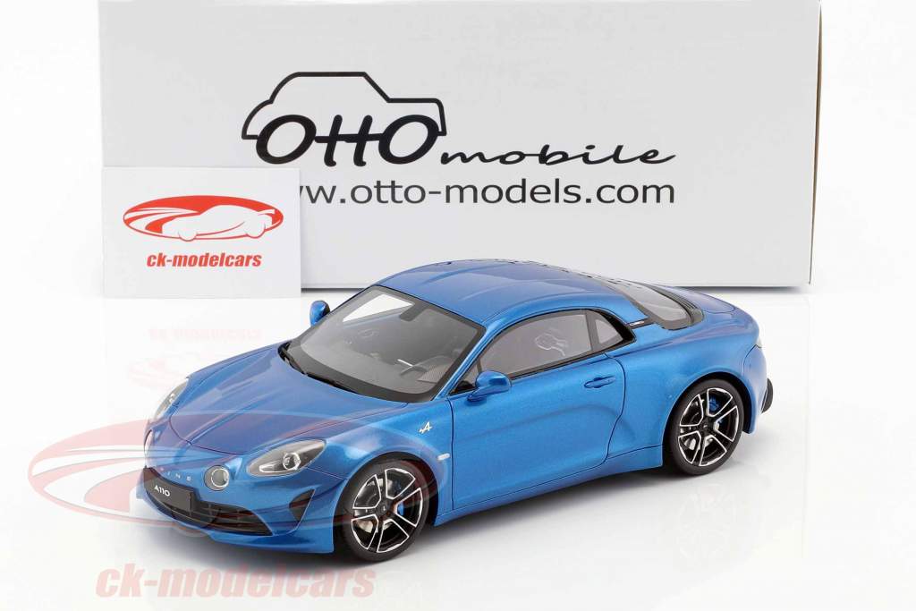 Alpine A110 First Edition 建造年份 2017 高山 蓝 1:18 OttOmobile
