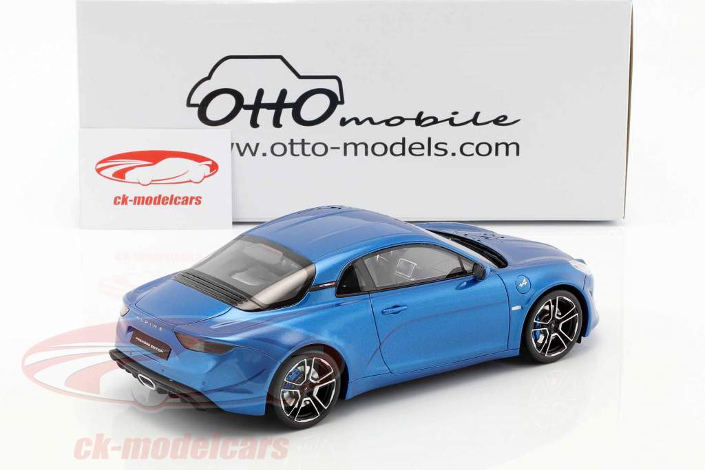 Alpine A110 First Edition year 2017 alpine blue 1:18 OttOmobile