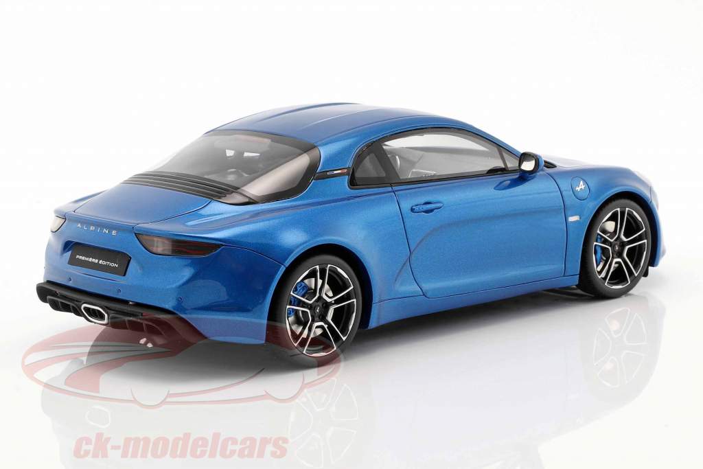 Alpine A110 First Edition Opførselsår 2017 alpine blå 1:18 OttOmobile