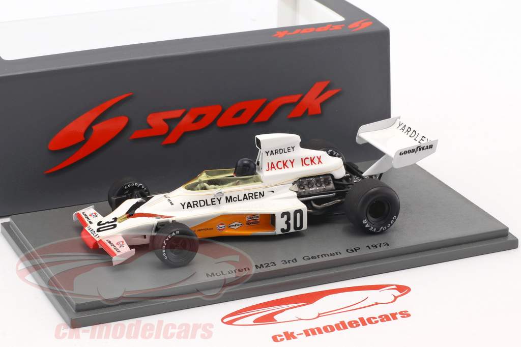 Spark 1:43 Jacky Ickx McLaren M23 #30 3rd Germany GP formula