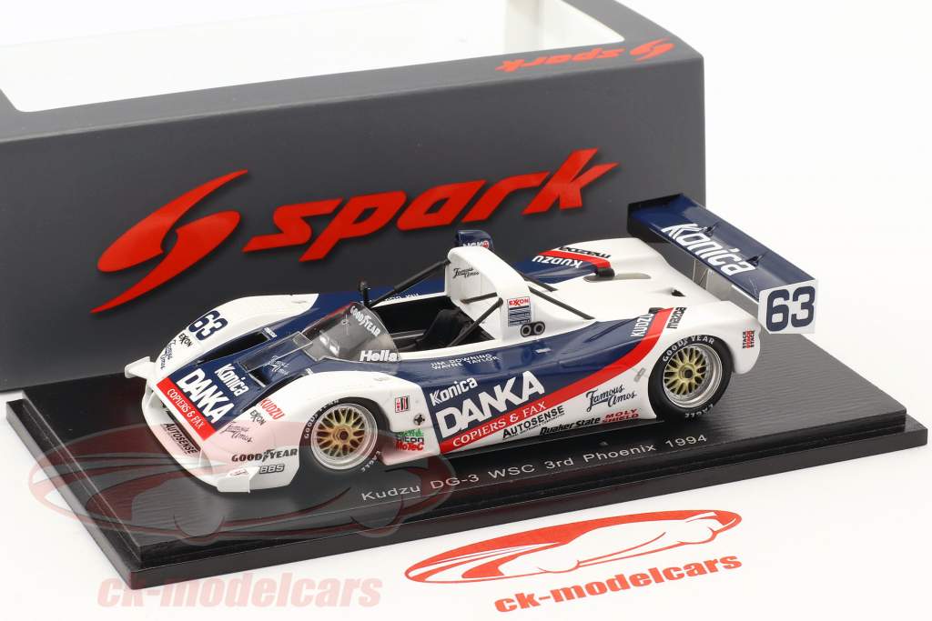 Kudzu DG-3 WSC #63 3 ° 2h Phoenix 1994 Pace, Taylor 1:43 Spark