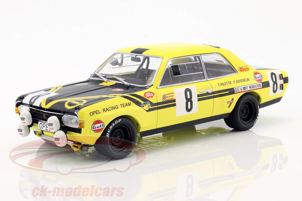 Opel Commodore A Steinmetz #8 24h Spa 1970 Pilette, Gosselin 1:18 Minichamps