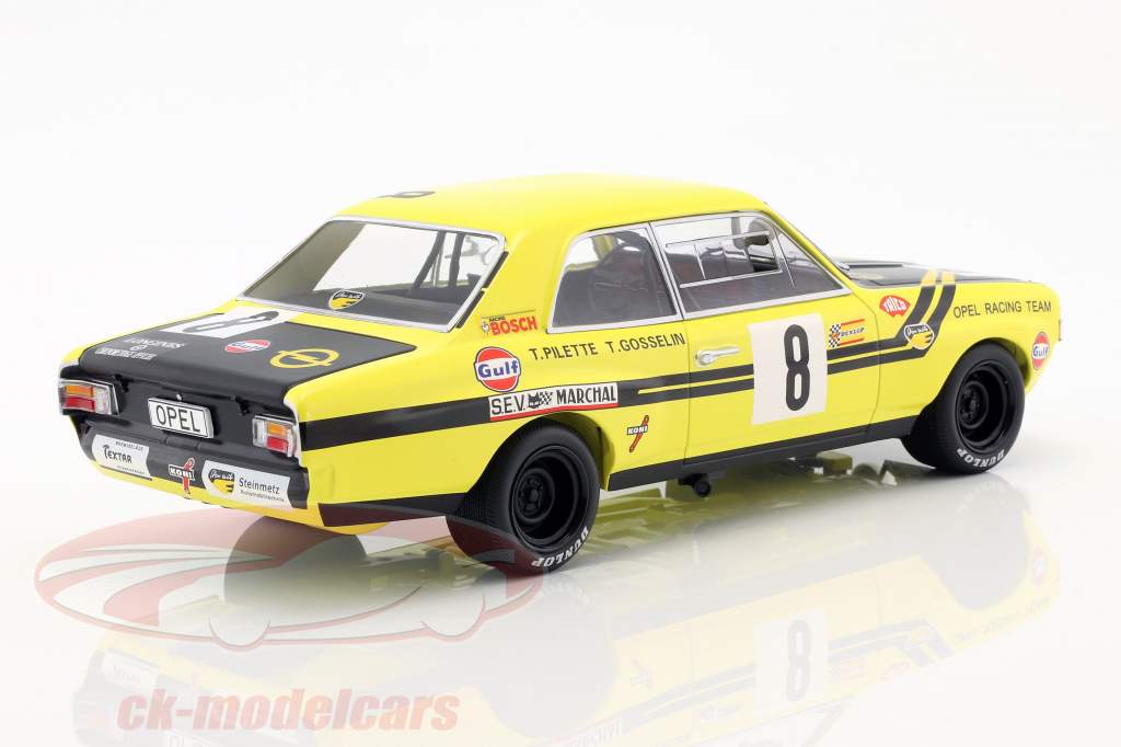 Opel Commodore A Steinmetz #8 24h Spa 1970 Pilette, Gosselin 1:18 Minichamps