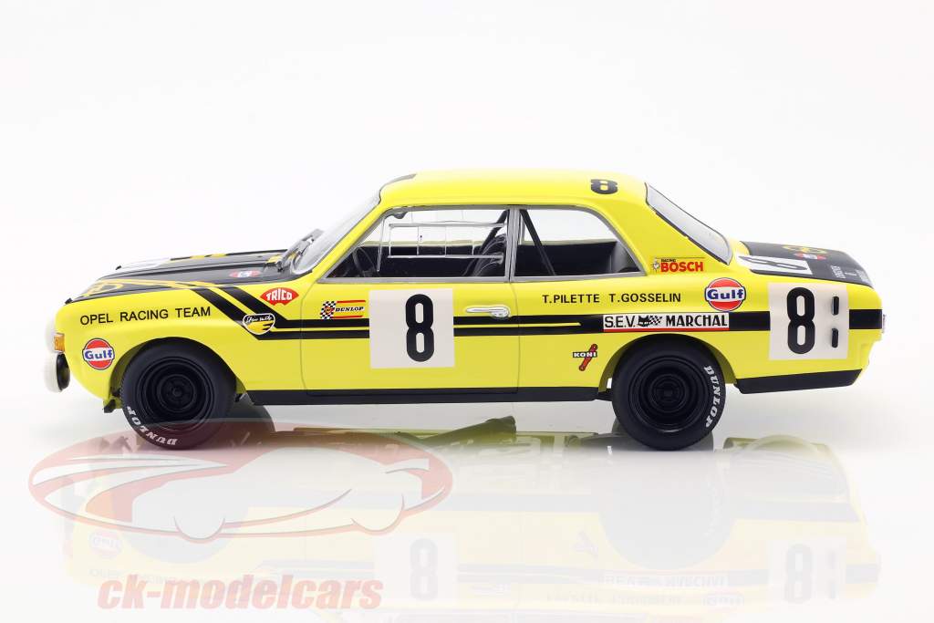 Opel Commodore A Steinmetz #8 24h Spa 1970 Pilette, Gosselin 1:18 Minichamps