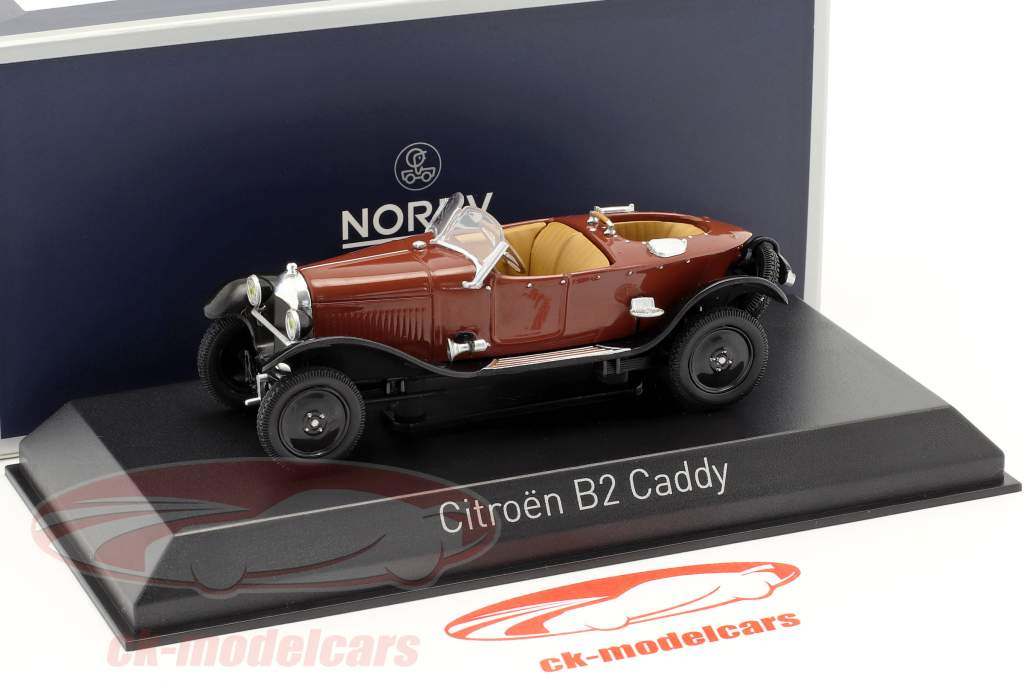 Citroen B2 Caddy year 1923 maroon 1:43 Norev