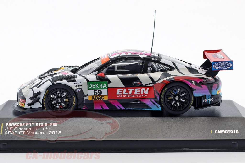 Porsche 911 (991) GT3 R #69 ADAC GT Masters Hockenheim 2018 Danke Fans 1:43 CMR