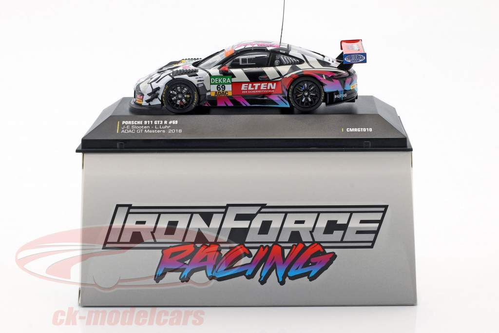Porsche 911 (991) GT3 R #69 ADAC GT Masters Hockenheim 2018 Danke Fans 1:43 CMR
