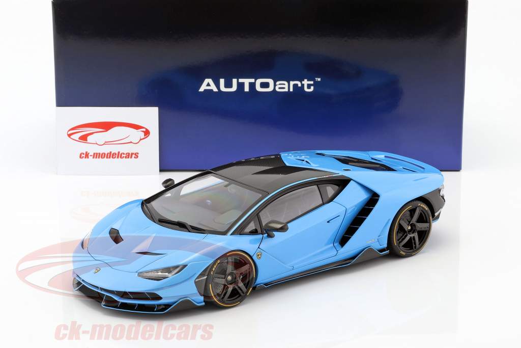 Lamborghini Centenario LP770-4 Baujahr 2017 cepheus blau metallic 1:18 AUTOart