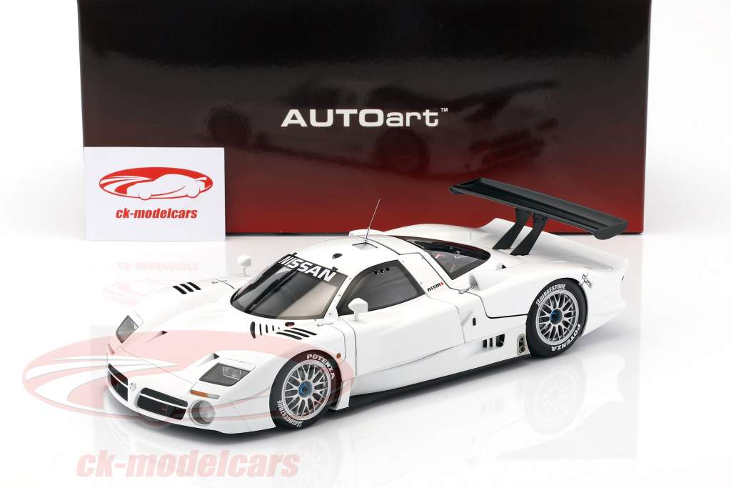 Nissan R390 GT1 LeMans año de construcción 1998 blanco 1:18 AUTOart
