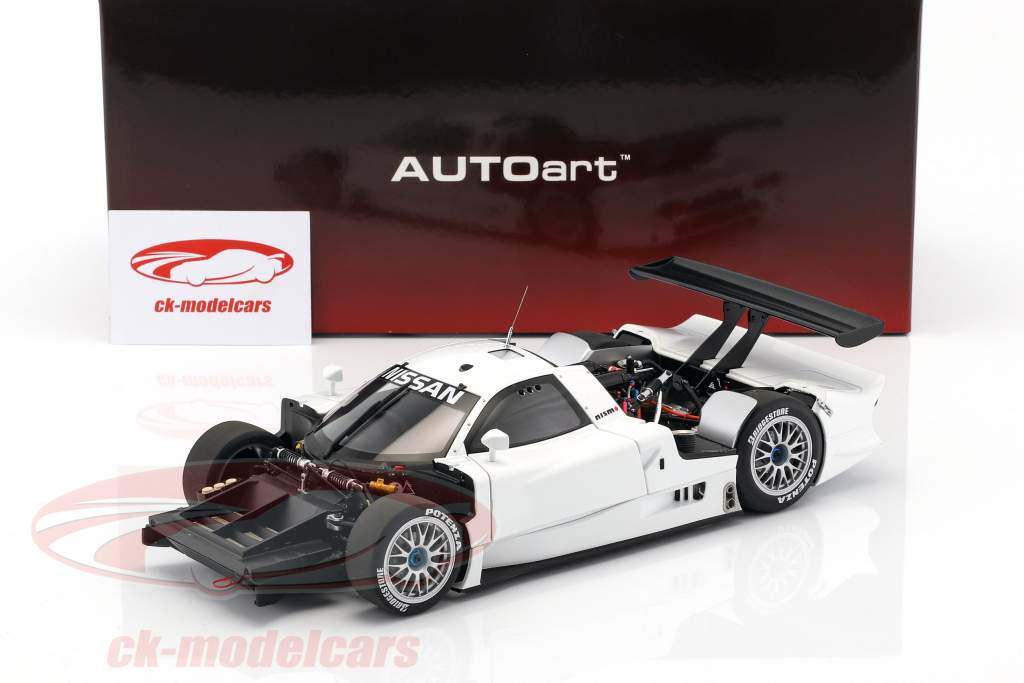 Nissan R390 GT1 LeMans año de construcción 1998 blanco 1:18 AUTOart