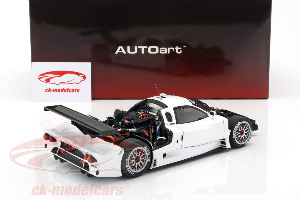 Nissan R390 GT1 LeMans año de construcción 1998 blanco 1:18 AUTOart