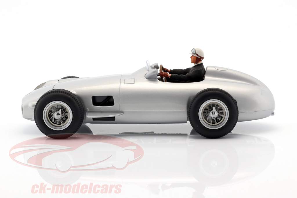 assis coureur figure avec noir pull-over 1:18 FigurenManufaktur