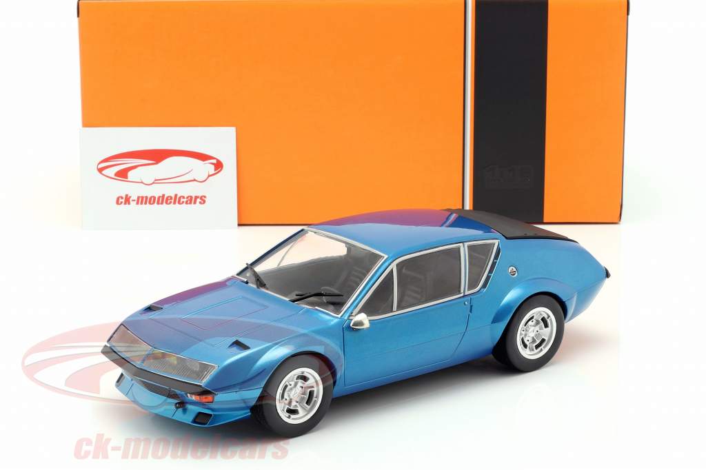 Alpine Renault A310 ano de construção 1974 azul metálico 1:18 Ixo