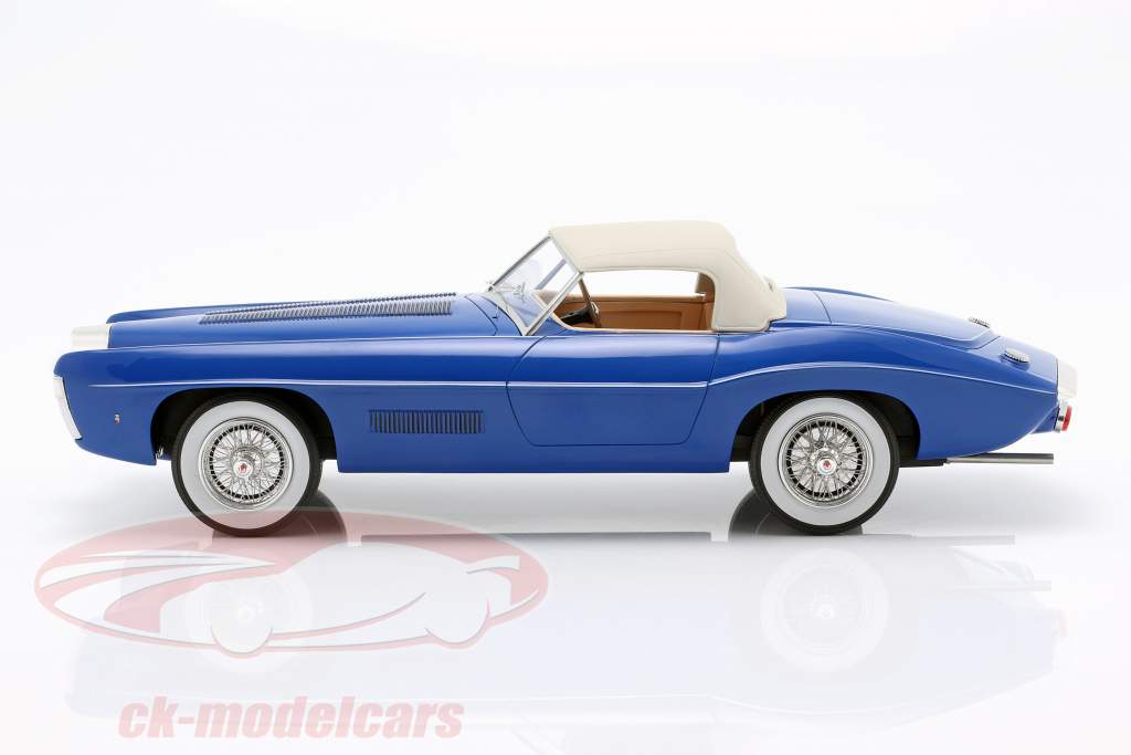 Bugatti T101C Exner-Ghia Closed Top 築 1966 ブルー 1:18 Matrix