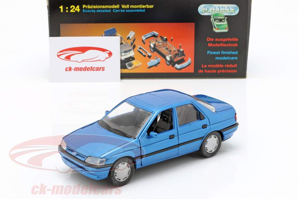 Ford Orion LHD blue 1:24 Schabak