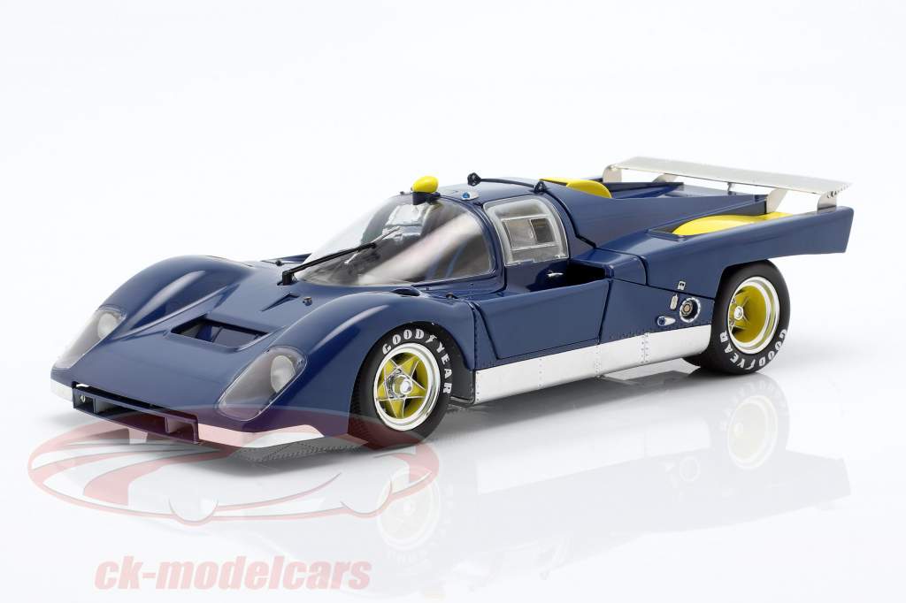 Ferrari 512M Provo Version 1971 azul / amarelo 1:18 GMP