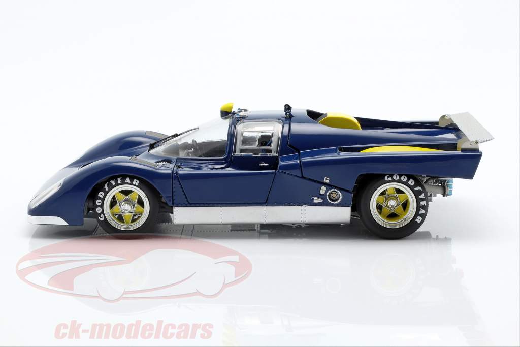 Ferrari 512M Provo Version 1971 azul / amarelo 1:18 GMP
