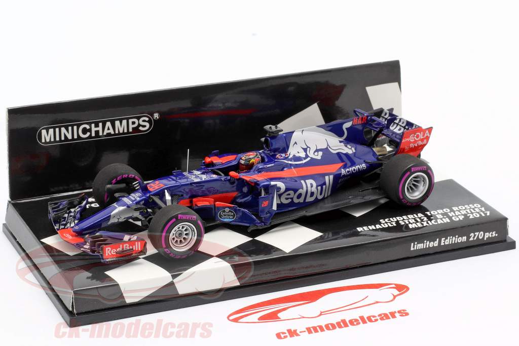 Brendon Hartley Toro Rosso STR12 #28 Mexican GP formula 1 2017 1:43 Minichamps