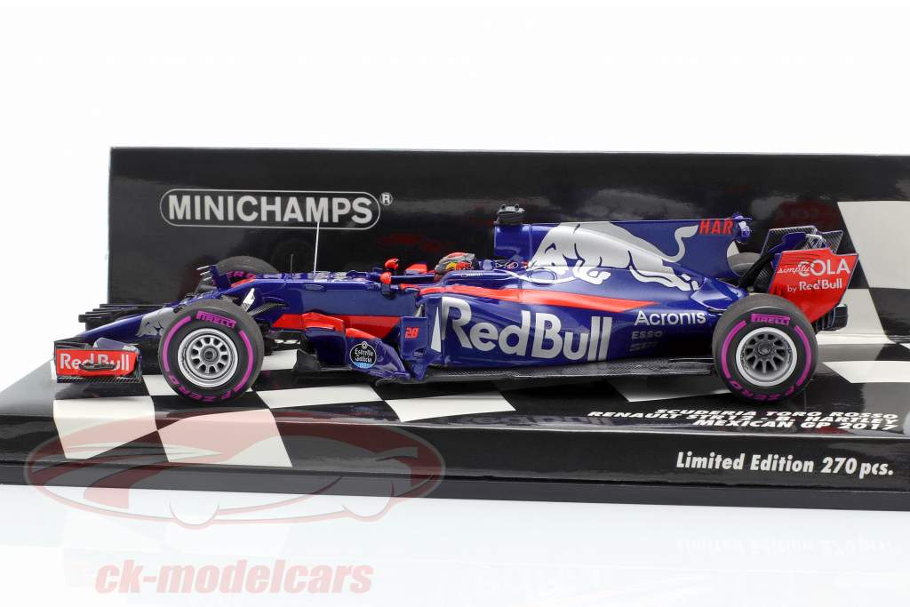 Brendon Hartley Toro Rosso STR12 #28 Mexican GP formula 1 2017 1:43 Minichamps