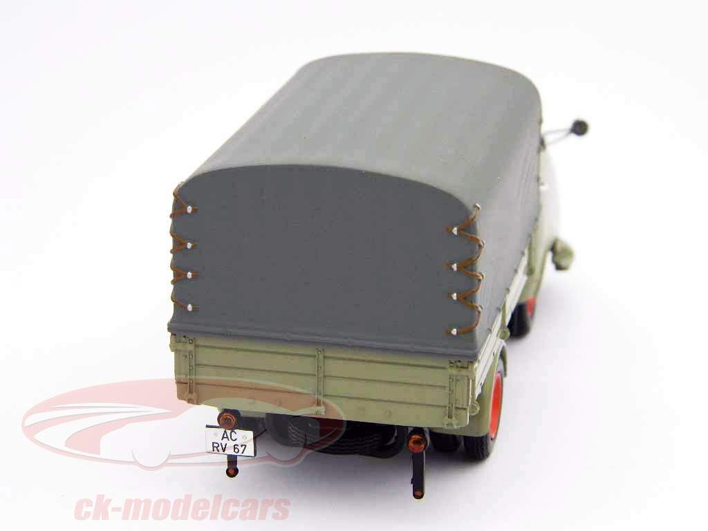 Minichamps 1:43 Hanomag Kurier Bj. 1958 Pritschenwagen grey
