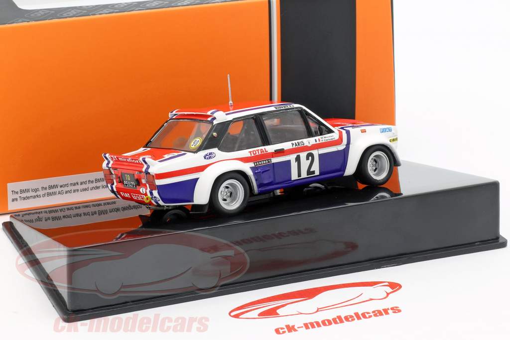 Fiat 131 Abarth #12 7e Rallye Monte Carlo 1979 Mouton, Conconi 1:43 Ixo