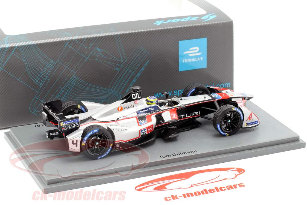 Tom Dillmann Venturi VM200-FR-03 #4 New York ePrix formule E 2017/18 1:43 Spark
