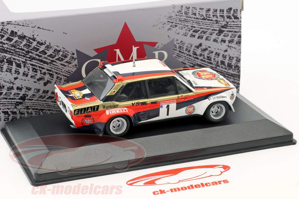 Fiat 131 Abarth #1 gagnant Hunsrück Rallye 1980 Röhrl, Geistdörfer 1:43 CMR