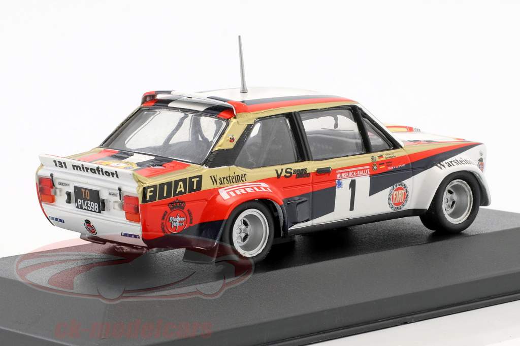 Fiat 131 Abarth #1 Vinder Hunsrück Rallye 1980 Röhrl, Geistdörfer 1:43 CMR
