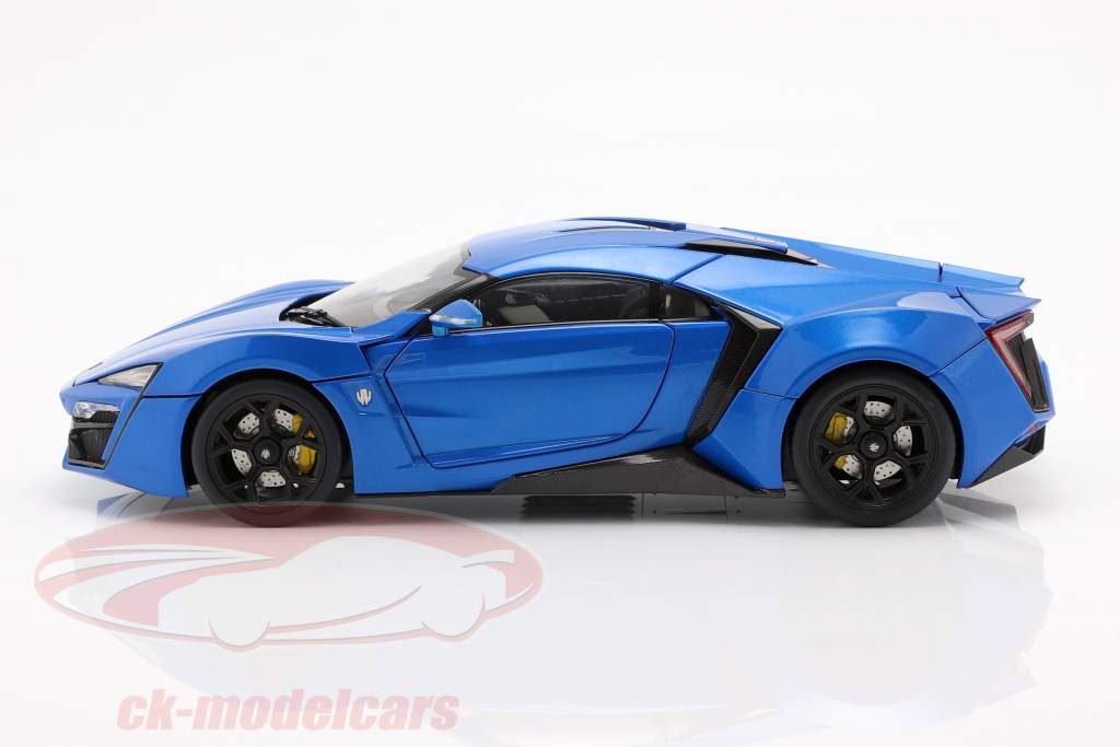 Lykan Hypersport Opførselsår 2014-2016 blå 1:18 Schuco