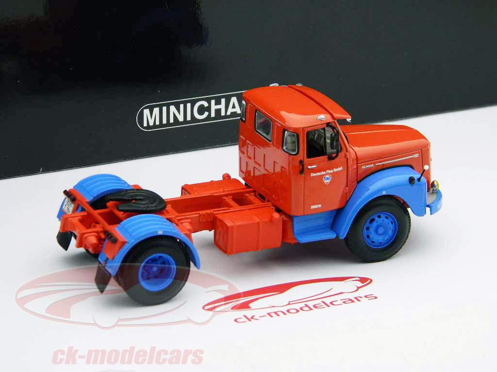 Minichamps 1:43 Scania L110S Tanksattelzug FINA 499126970