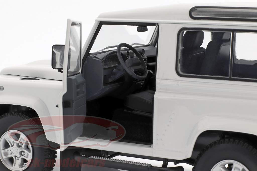 路虎卫士90 白色 1:18 京商 Kyosho