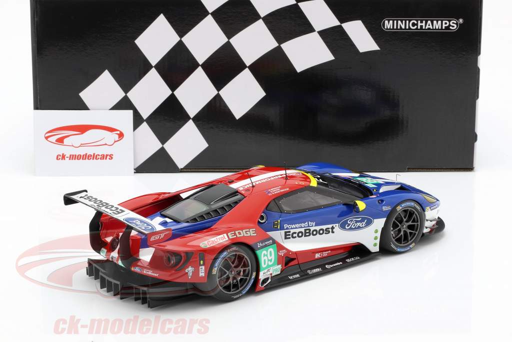 Ford GT #69 24h LeMans 2016 Briscoe, Westbrook, Dixon 1:18 Minichamps