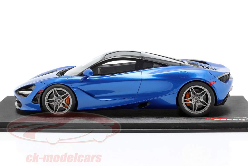 McLaren 720S Год постройки 2017 северное сияние синий 1:18 TrueScale