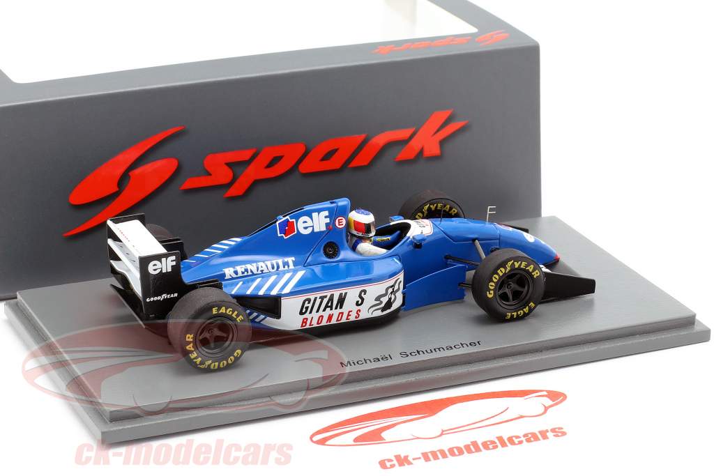 Michael Schumacher Ligier JS39B teste Estoril fórmula 1 1994 1:43 Spark