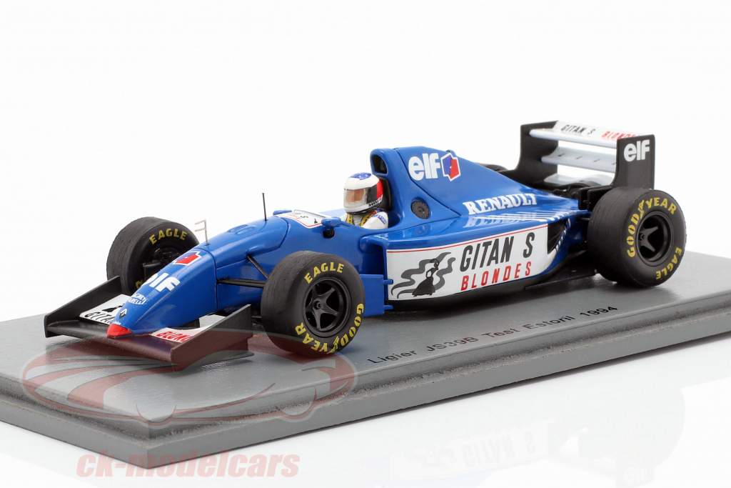 Michael Schumacher Ligier JS39B teste Estoril fórmula 1 1994 1:43 Spark