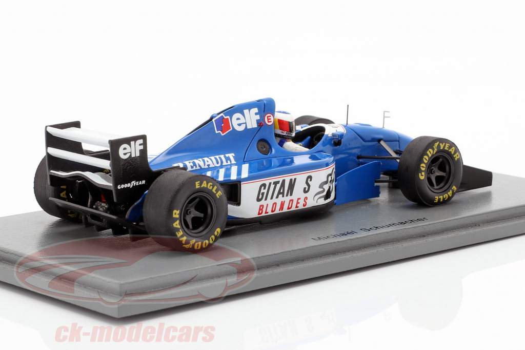 Michael Schumacher Ligier JS39B teste Estoril fórmula 1 1994 1:43 Spark