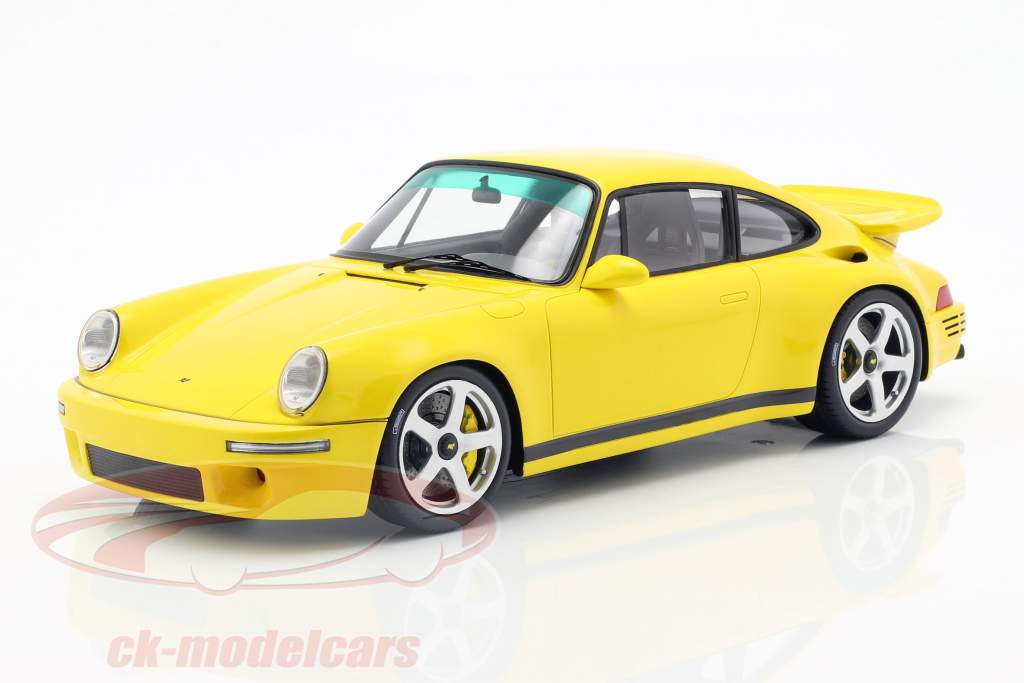 Porsche RUF CTR Год постройки 2017 желтый 1:18 Spark