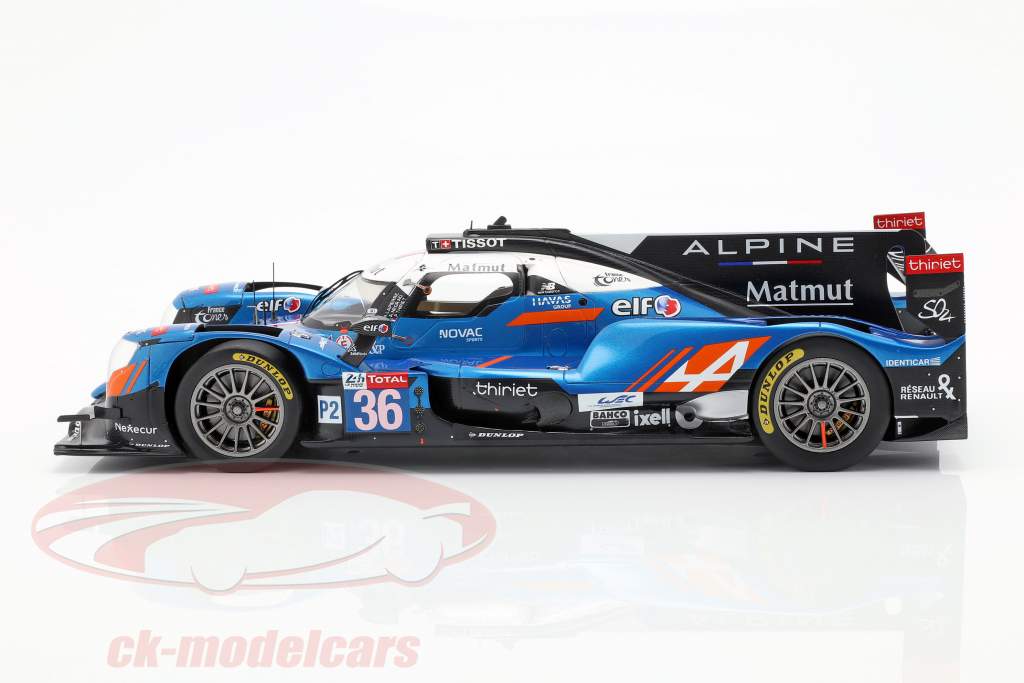 Alpine A470 #36 Winner LMP2 class 24h LeMans 2018 1:18 Spark