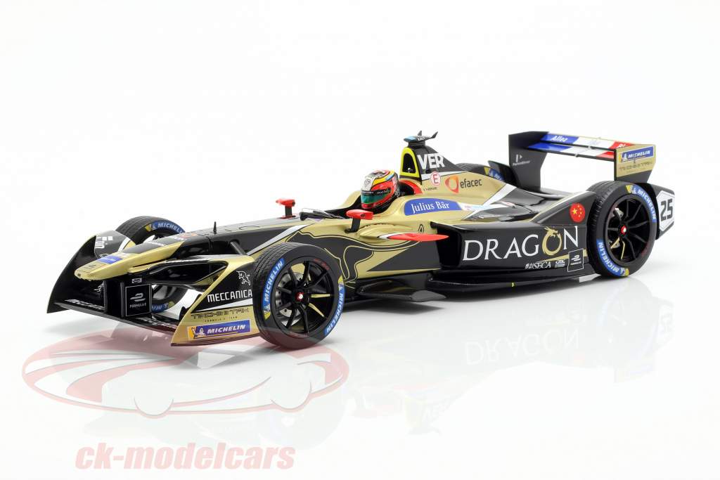 J.-E. Vergne Renault Z.E.17 #25 Vinder New York formel E 2017/18 1:18 Spark