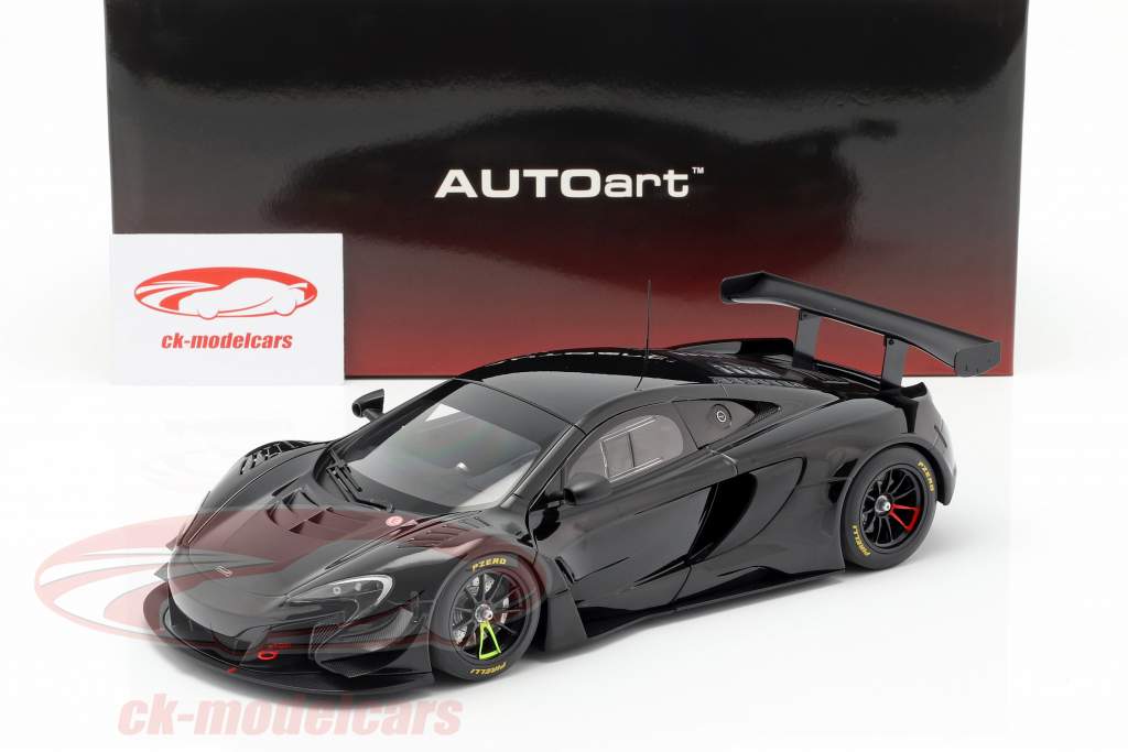 McLaren 650S GT3 year 2017 gloss black 1:18 AUTOart