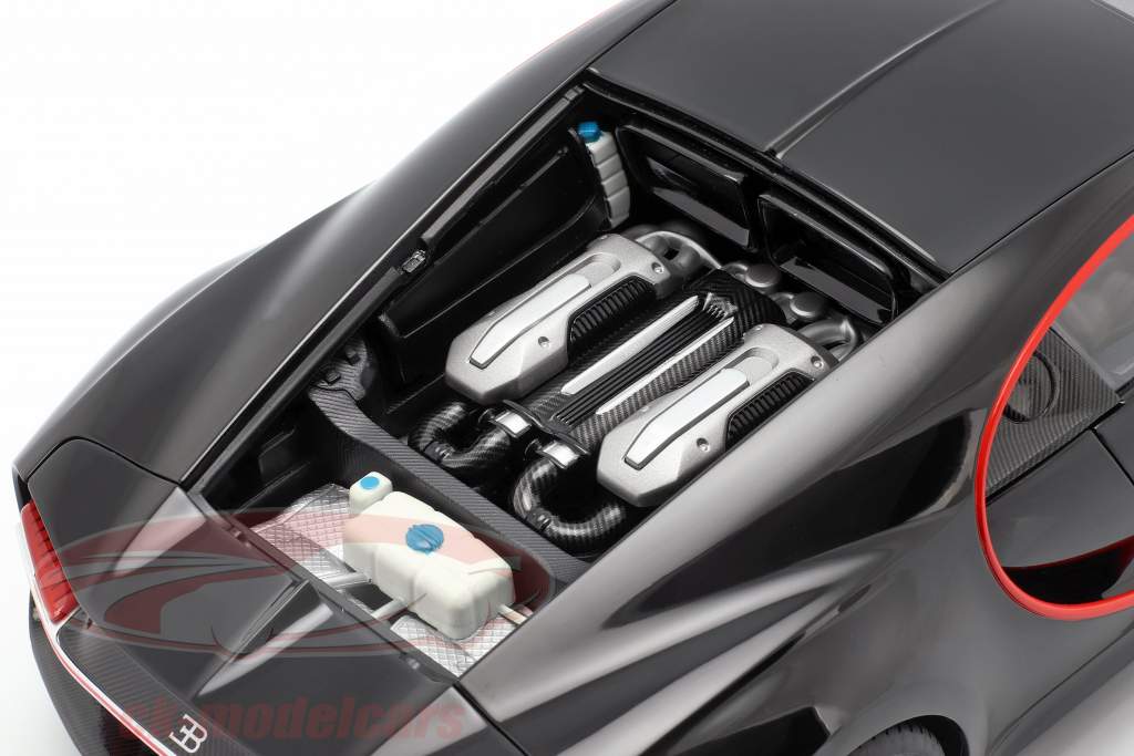 Bugatti Chiron 建造年份 2017 nocturne 黑 1:18 AUTOart