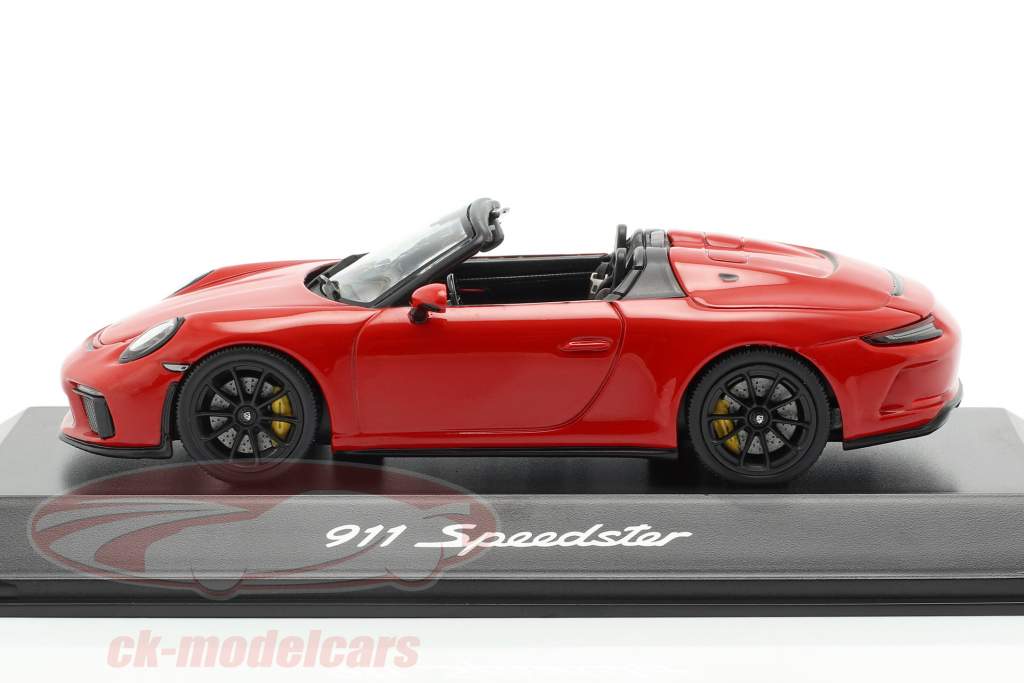 Porsche 911 (991 II) Speedster year 2019 Indian red 1:43 Spark